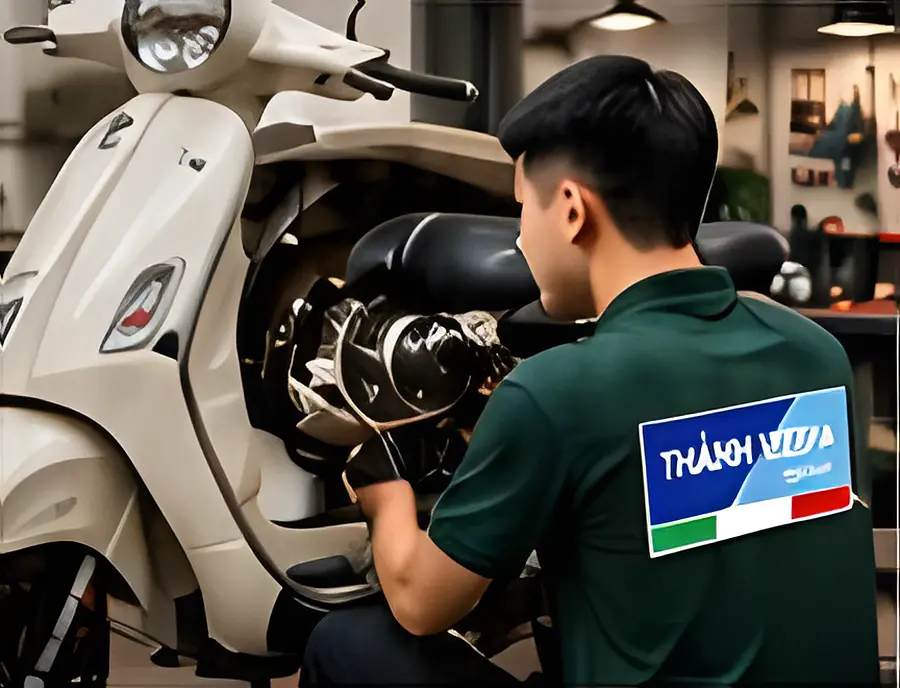 Đồng hành cùng chiếc Vespa của bạn